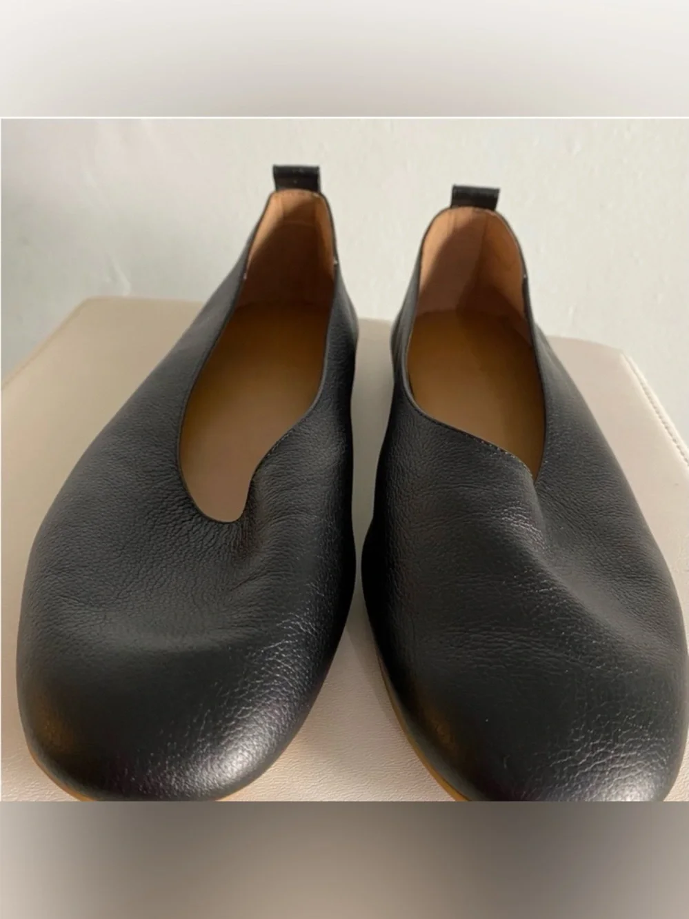 Everlane Black THE DAY GLOVE Flats - Picture 3 of 5
